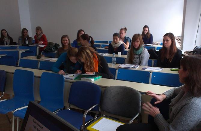 Predavanje o vključevanju priseljencev na Filozofski fakulteti Univerze v Ljubljani (WP4)